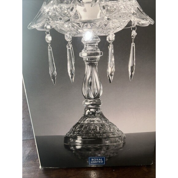 Vintage Royal Limited Teardrop votive lamp Full Lead Crystal main image 6